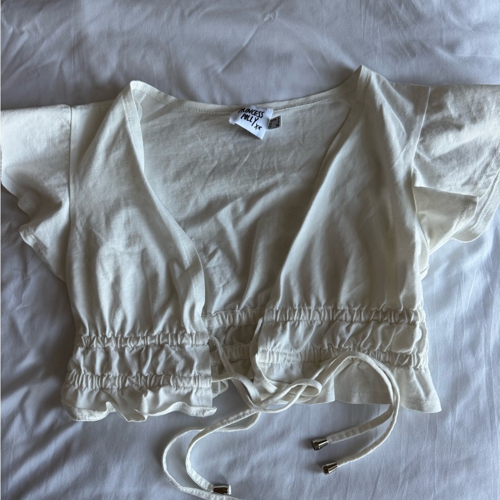 White Princess Polly Blouse